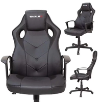 Cadeira Gamer Escritório EagleX S1 Reclinável Giratória Ajuste de Altura e Modo Balanço - Baba Shop