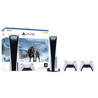 Console Sony PS5 Mídia Física + God of War Ragnarök + Controle Extra Sony DualSense Branco