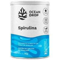 [+ POR - R$ 36,12] Spirulina OCEAN DROP 240 cápsulas
