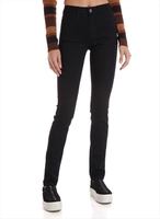 CALÇA JOHN JOHN MIDI SKINNY LONG MANAMA JEANS PRETO FEMININA - R$119