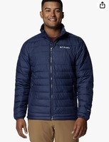 Jaqueta Columbia Powder Lite II Masculina M Azul