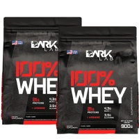 2x Whey 100% Refil 900g Dark Lab