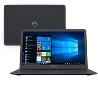 Notebook Positivo Quad Core 2GB 32GB SSD Tela 14” Windows 10 Motion Gray Q232A | R$ 1.099