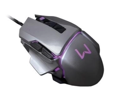 Mouse Gamer Multi 3.200DPI USB Grafite - MO262