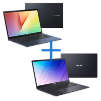 Notebook ASUS VivoBook X513EP-EJ232 Preto + Notebook ASUS E510MA-BR295R Preto | R$5849