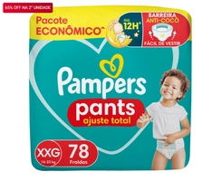 Fralda Pampers Pants XXG 78 Unidades