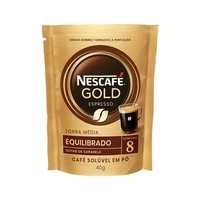 [Rec| + por - 5,62] Café Solúvel NESCAFE GOLD Intensidade 8 Sachet 40g