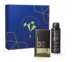 Conjunto Quasar Brave o Boticário Masculino (2 Produtos)