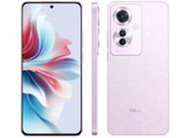 Smartphone OPPO Reno11 F 256GB Lilás 5G 8GB RAM 6,7 Câm. Tripla + Selfie 32MP Dual Chip