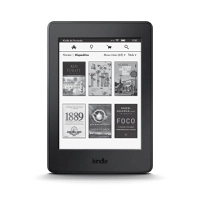 E-Reader Amazon Kindle Paperwhite Preto com tela de 6" Wi-fi e 4GB de memória - R$333