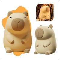 Luminária Capivara LED Infantil Recarregável Touch