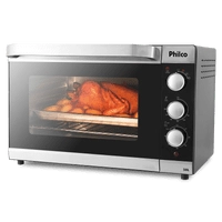 Forno Elétrico Pratic Cook Mondial, Grelha Retrátil, 650W, 6 Litros, Preto - FR09- 220V | R$180