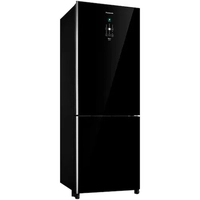 Geladeira top Panasonic 480 Litros BB71 Black Glass Bottom Freezer