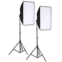Kit 2 Softbox 50x70 Bivolt + Tripé