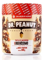 Pasta de amendoim com whey protein bueníssimo 600g Dr. Peanut