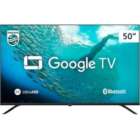 [Cashback Pelando R$1.627] Smart TV 50" 4K Philips com Google TV e Wi-Fi