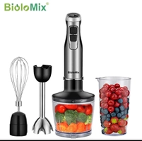 [COM IMPOSTOS] Mixer 4 em 1 BioloMix 1200W com Copo, Picador e Lâminas de Gelo Inox