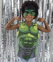 Regata Estampada + Máscara Hulk R$18
