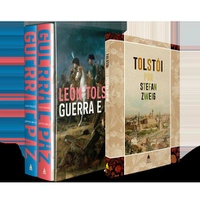 Livro - Kit Box Guerra e Paz + Tolstói