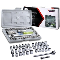 Jogo de Soquete 1/4-3/8 C/ 40 pcs Fasterr FST003