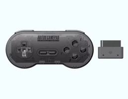 [Taxa Inclusa/Moedas R$123] Gamepad sem fio 8BitDo SN30 2.4G para SNES/SFC