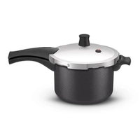 [AME SC R$ 59,49 ] Panela de Pressão Rochedo Turbo Top Cinza Fechamento Externo 4,5L