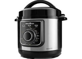 Panela de Pressão Elétrica Britânia Multifuncional BPP01PI 700W 3L