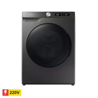 REEMBALADO: Lava e Seca Samsung 13Kg Smart WD13T504 3 em 1 com Ecobubble e AirWash Inox - 220V