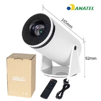 Projetor 4K HD com imagem de até 150 polegadas e alta definição