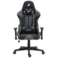 Cadeira Gamer SuperFrame Godzilla, Reclinável, Preto e Cinza
