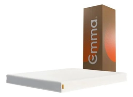 Colchão Ortopédico Emma D28 Casal 17cm Branco