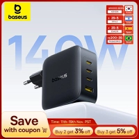 [Com cashback RS185] Carregador Baseus 140w