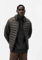 Colete Básico Masculino Puffer Comfort - Verde