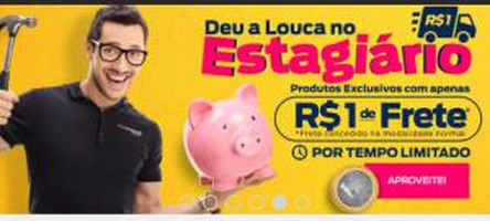 R$1,00 de Frete para produtos selecionados