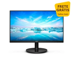 Monitor Philips 21,5" VA HDMI Bordas Ultrafinas Preto | R$611