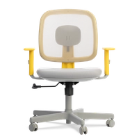 Cadeira Dot Yellow N Grey