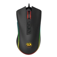 Mouse Gamer Redragon Cobra  RGB, 7 Botões, 10000DPI, M711, Preto