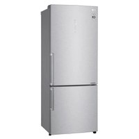 Geladeira LG Bottom Freezer Universe 451 Litros Inox 110V GC-B659BSB