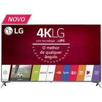 Smart TV 4K 49" LG 49UJ6525 Painel Ips, Hdr e Magic Mobile - R$ 2300 em até 10x sem juros