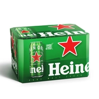 Heineken Cerveja Pilsen, Lata 473ml, Pack 12 Unidades - Latão