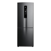 Geladeira Electrolux Frost Free Inverter 490L com AutoSense Inverse Black Inox Look (IB7B) - 127V 227V