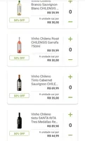 Vinho Chileno Branco Sauvignon Blanc SANTA RITA 3 Medallas Garrafa 375ml R$17