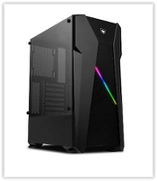 GABINETE GAMER PICHAU KRONEN RGB LATERAL VIDRO TEMP, PGKN-01 RGB | R$ 230