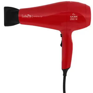 Secador de Cabelos GA.MA Italy Lichia Ceramic Íon Motor AC Profissional 2100W 