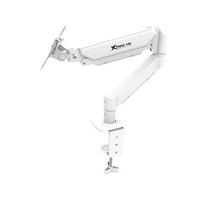Suporte de Mesa Articulado para Monitores de 13" a 32" Xtrike Me, Ajuste de altura, Pistão a Gás, Vesa, Branco - HT-20WH