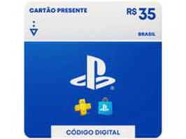Selecionados [Leve 2 Pague 25 cada] Cartão Presente Digital PlayStation Store R$ 35,00 PlayStation Store