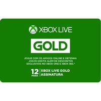 (APP) Gift Card Digital Xbox Live Gold 12 Meses