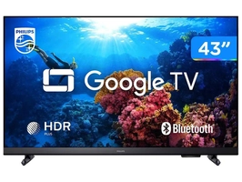 [Com o cashback R$R$916,8]  Smart TV 43 Philips Full HD DLED 43PFG6918/78 60Hz Google TV