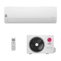 Ar-Condicionado Split hw LG Dual Inverter Compact 12.000 BTUs Só Frio 220V