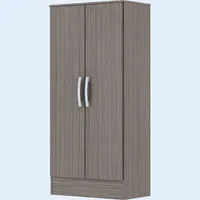 Roupeiro Multiuso Briz 2 Portas - Henn - Gris por R$ 99